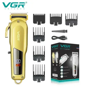 VGR Hair Clipper Vlasov Zastrihávač pre Mužov Vlasy Rezací Stroj Zastrihávač Brady Profesional Bezdrôtový Účes Stroj Nabíjateľná V-278