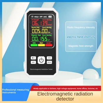 Elektromagnetické Žiarenie Detektor Elektrické, Magnetické Pole Tester Meter, RF Signálu Detekcie Zariadenie s Zvukový Alarm